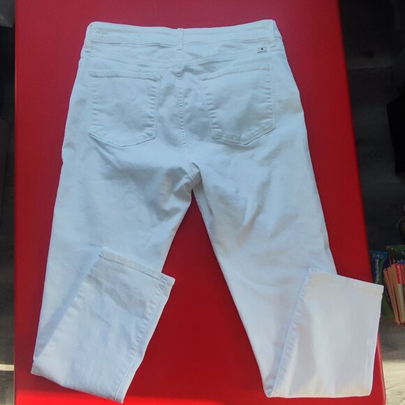 Lucky Brand Jeans Hayden skinny white women's size 12/31 - Picture 3 of 11